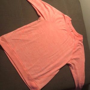 Long sleeve pink shirt
